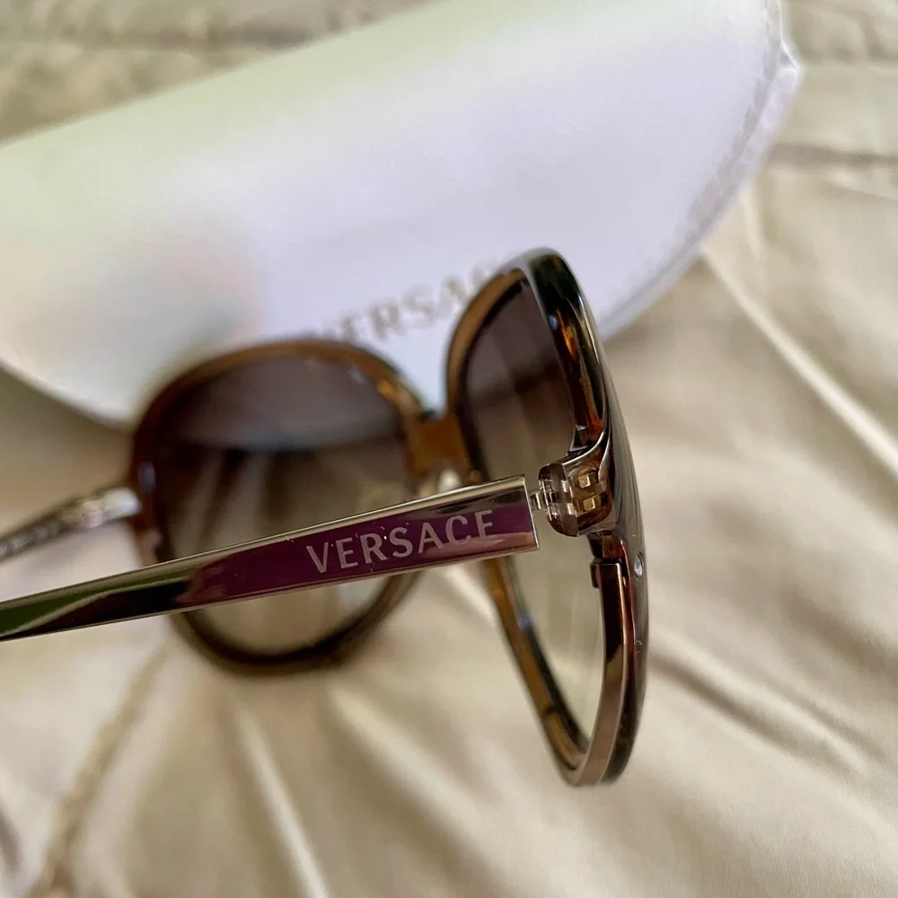 Brown Versace Sunglasses - Picture 3 of 6